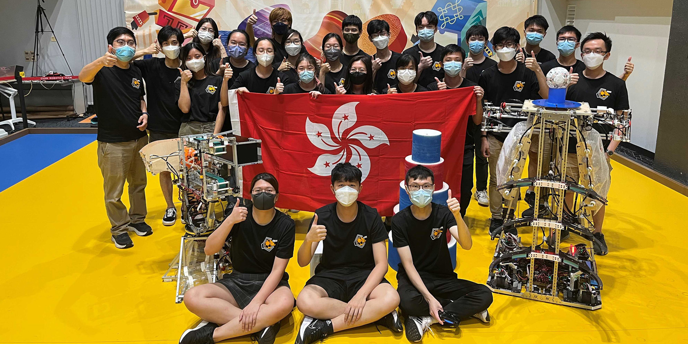 中大學生團隊揚威亞太機械人大賽 代表香港再度摘冠