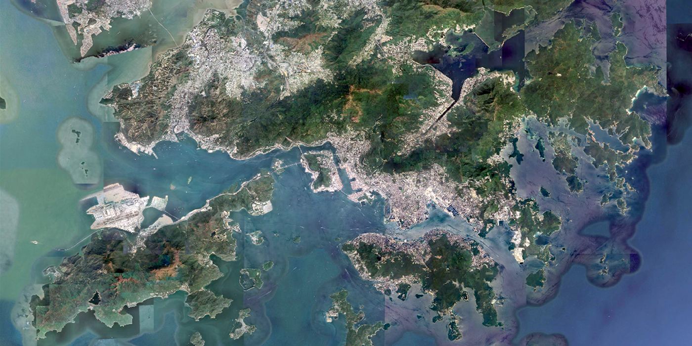卫星技术分析香港暴雨水浸状况