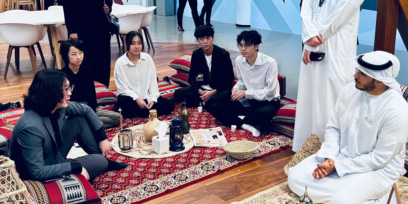中大学生赴阿联酋考察